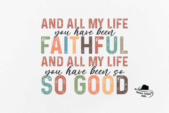 All My Life Faithful Christian Fall Png: A Design Asset