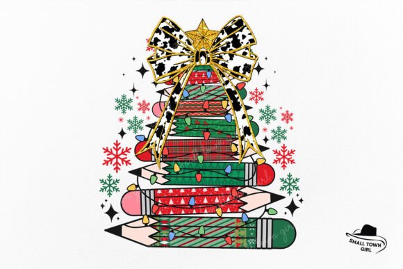 Christmas Teacher Pencil Bow Custom Name: A Designer's Guide