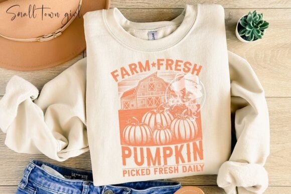 Farm Fresh Pumpkins: A Seasonal Design Asset