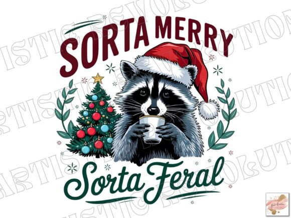 Merry Christmas PNG Clipart for Commercial Design