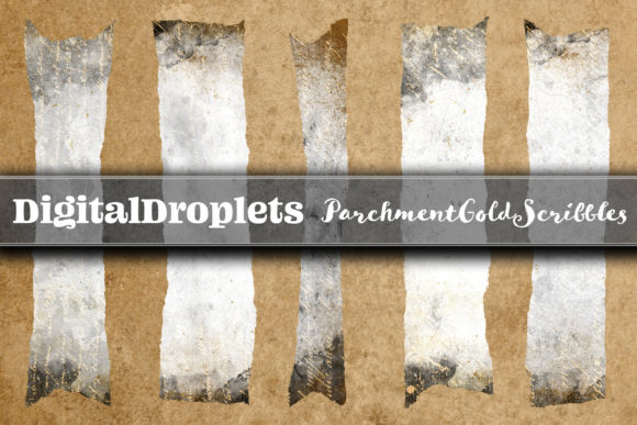 Unlock Creative Potential with the ParchmentGoldScribbles Washi Tape Set